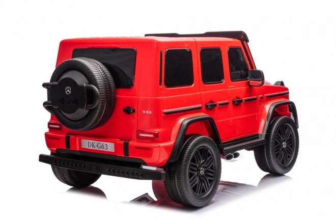 Akkumulátoros Mercedes G63 XXL piros 4x4