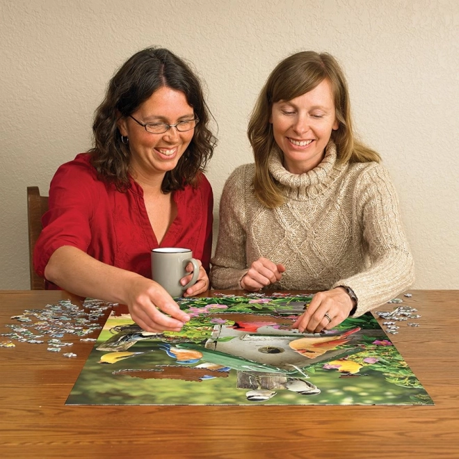 Cobble Hill nyári madáretető puzzle 500 darabos