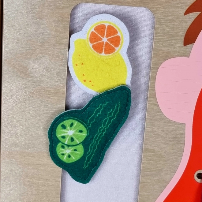 Masterkidz montessori fogápolási falitábla
