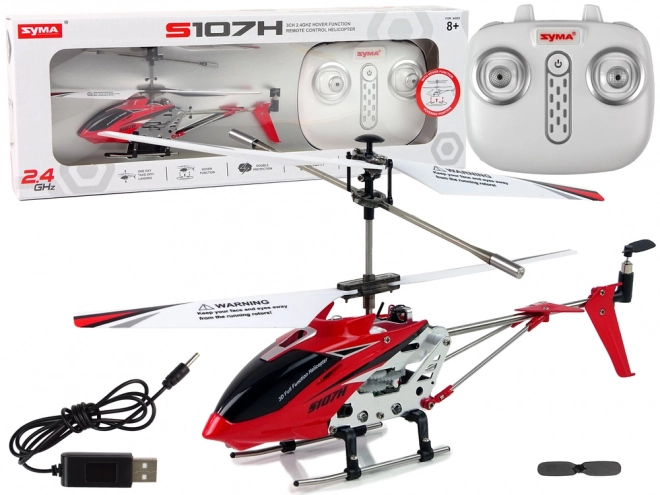 Syma piros távirányítós helikopter