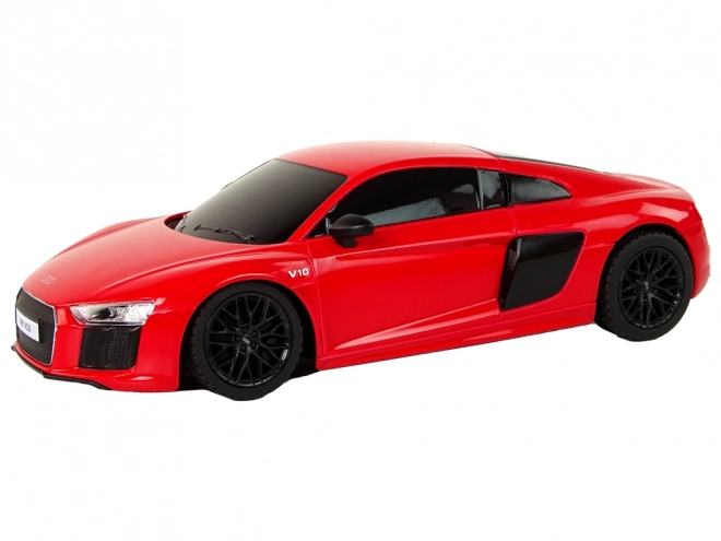 Rádióvezérelt Audi R8 Rastar Piros 1:24