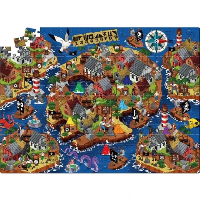 Clementoni kalózkincs puzzle - 300 darab