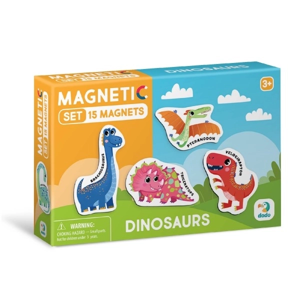 DODO mágneses játék - dinoszauruszok