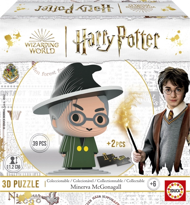 Educa 3D puzzle Harry Potter: Minerva McGonagall