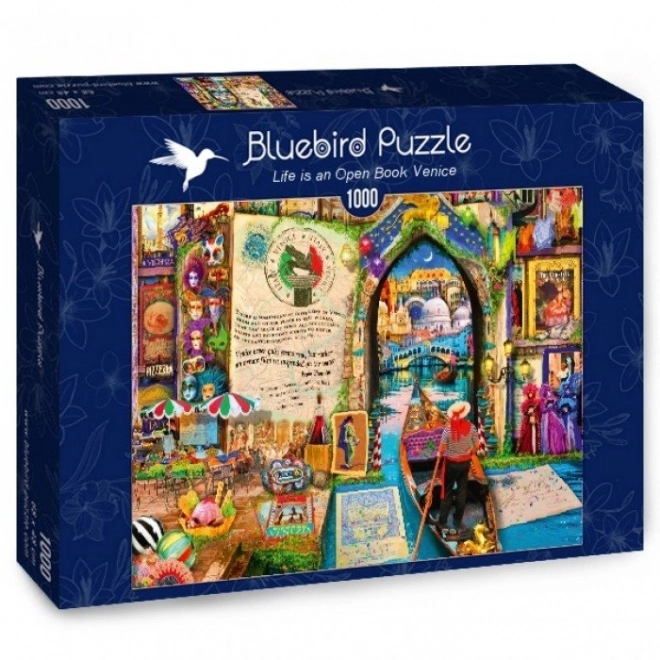 Bluebird puzzle - az élet nyitott könyve: Velence 1000 darab