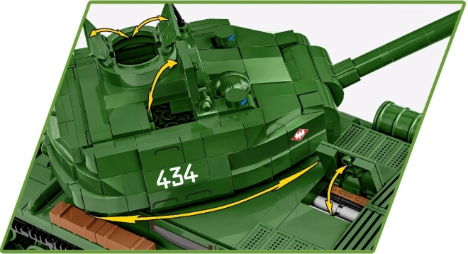 második világháborús IS-2 tank modell 1:28-ban