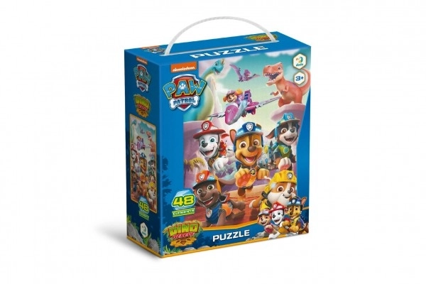 Paw Patrol dinoszaurusz mentés puzzle - 48 darab