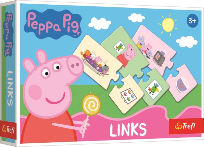 Peppa malac párosító puzzle 2x14 darabos