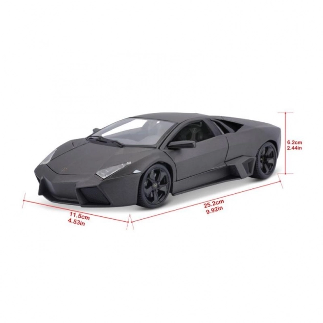 Bburago 1:18 lamborghini reventón fém autó - szürke