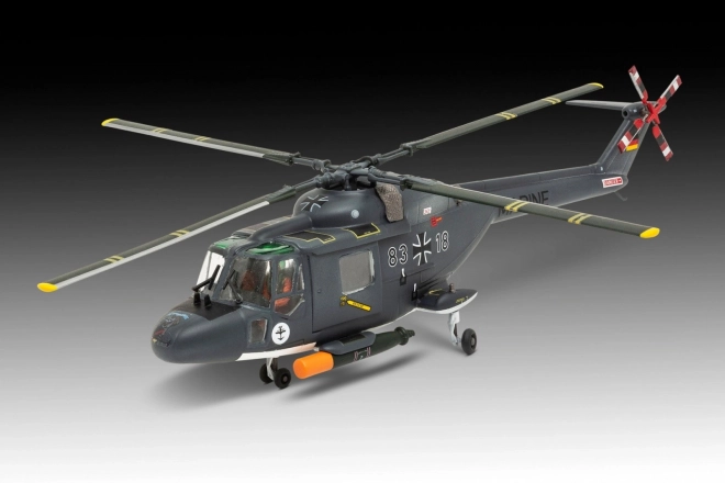 Műanyag modell Westland Lynx helikopter 1/72