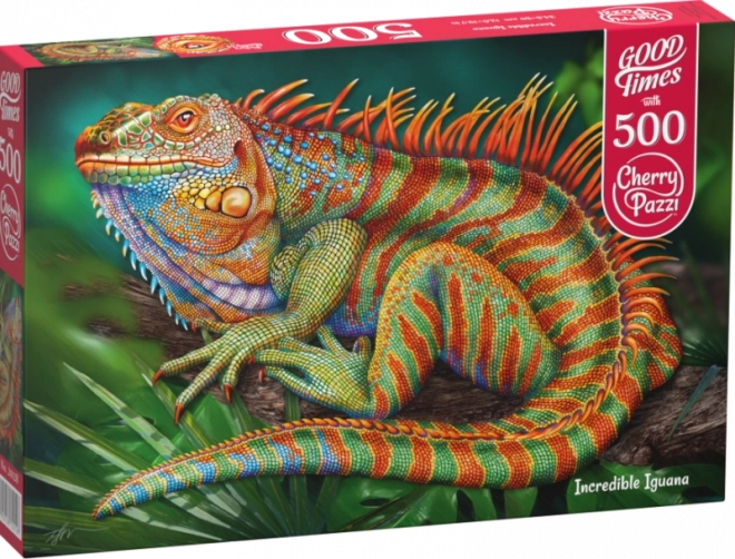 Hihetetlen leguán 500 darabos puzzle