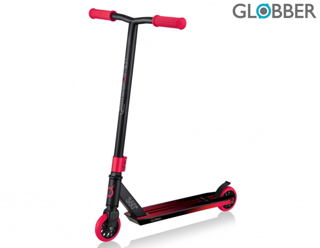 Globber freestyle trükk roller fekete/piros