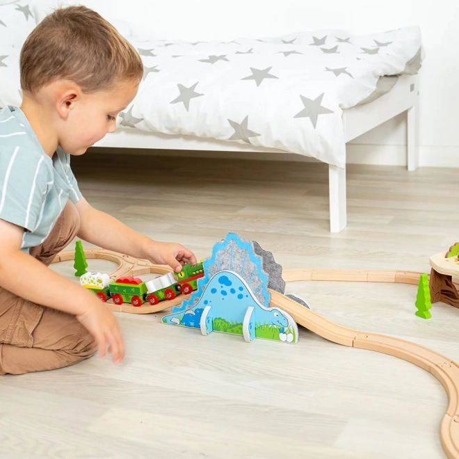 Bigjigs Rail dinoszaurusz alagút