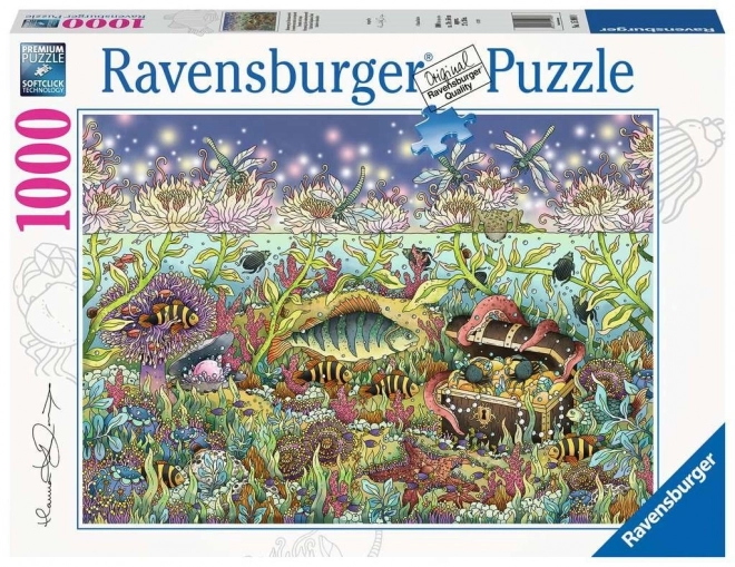 Ravensburger puzzle tengeri királyság alkonyatkor - 1000 darabos