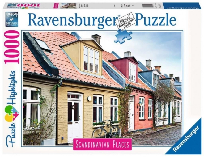 Ravensburger skandináv város puzzle 1000 darabos