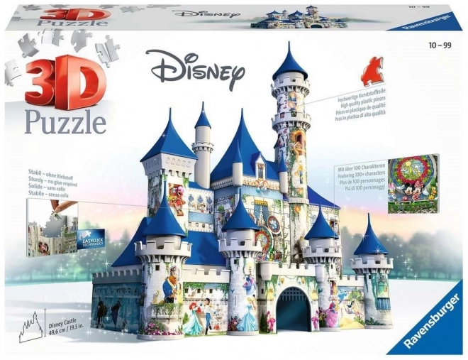 Ravensburger disney kastély 3D puzzle 312 darabos