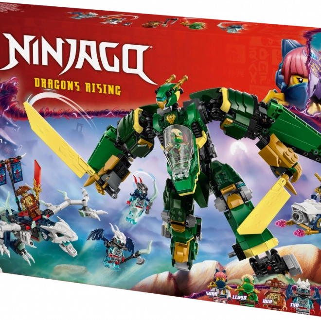 Lego Ninjago Lloyd sugárhajtású robot