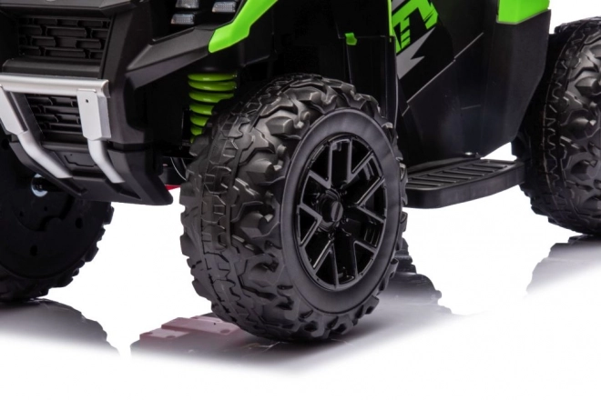 Gyerek akkumulátoros quad zöld