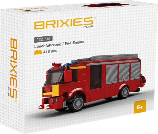 Brixies Plus Tűzoltóautó építőkészlet