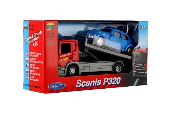 Scania P320 autómentő jármű szett Welly