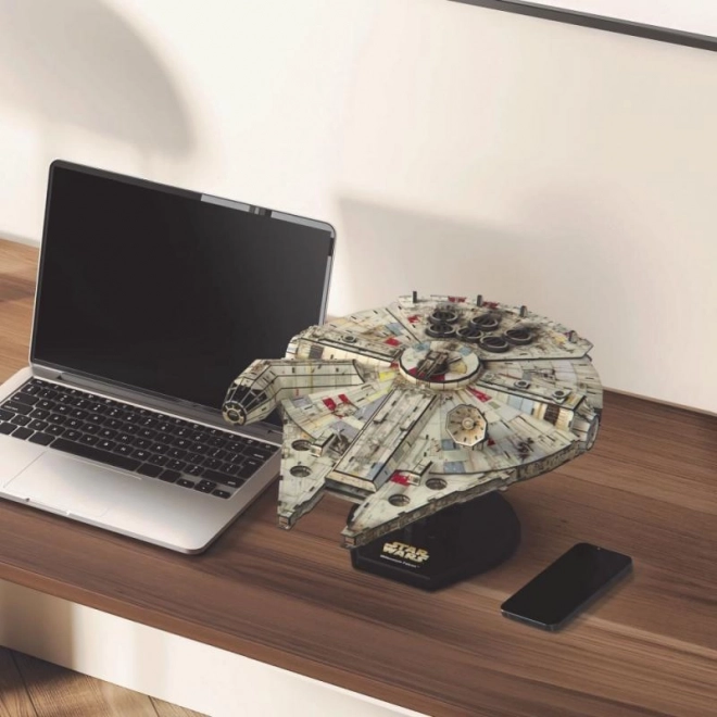 Millennium Falcon 4D puzzle