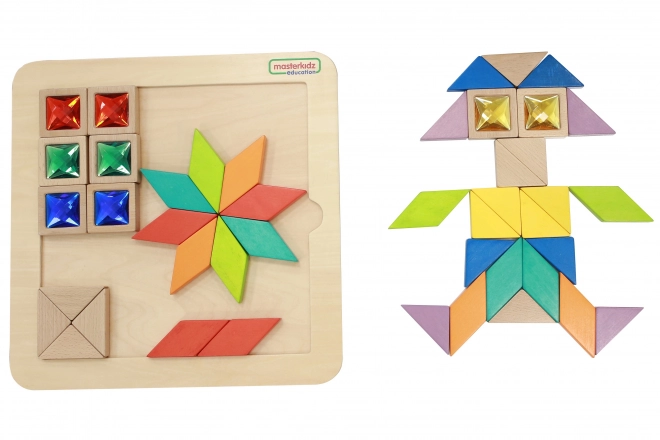 Színek és Formák Mozaikok - Tangram Montessori