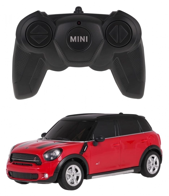 Rastar mini countryman távirányítós autó, piros, 1:24