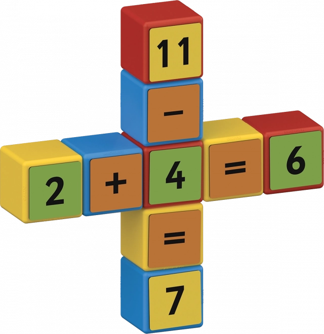 Geomag Magicube Matematikai Mágneses Kockakészlet 55 Darab