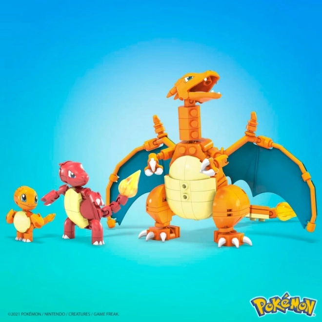 Mega Construx Pokémon Charmander Evolúciós Építő Készlet
