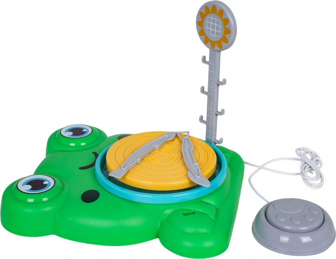 Kétsebességes korong lábpedállal