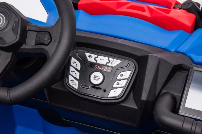 Gyermek rendőrségi akkumulátoros jármű 4x4 Buggy XB-2118