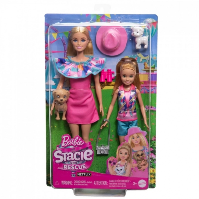 Barbie és Stacie nyári kaland készlet