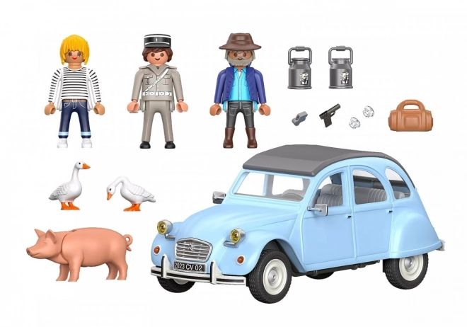 Playmobil Citroën 2CV modell építőjáték