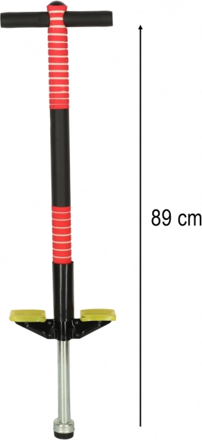 Piros Pogo ugrórúd állítható magassággal