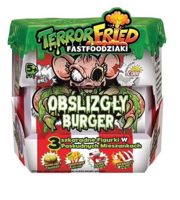 terror fried - undorító burger figurák