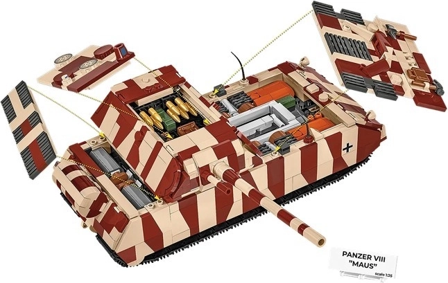 Panzer VIII Maus Építőszett