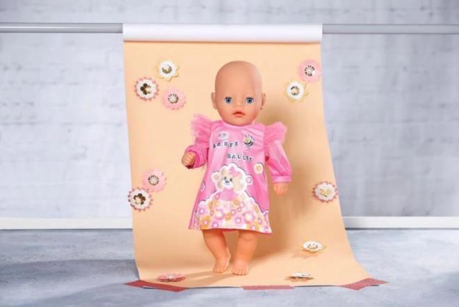 Baby Born Little rózsaszín ruha
