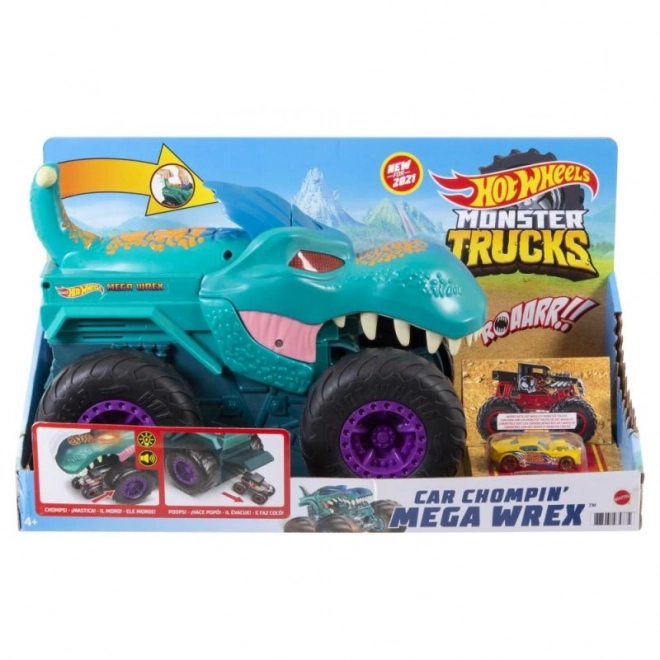 HW MONSTER TRUCKS VESZÉLYES W-REX