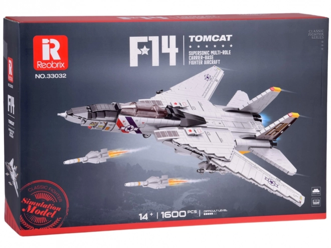 F-14 Tomcat technikai építőkocka szett