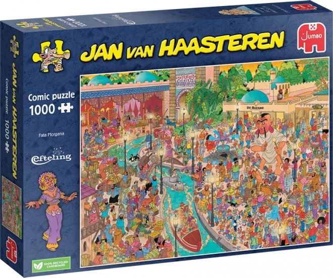 Jumbo puzzle Jan van Haasteren Efteling Fata Morgana 1000 darab