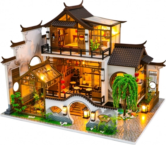 Minatűra házikó Költői villa 2Kids Toys