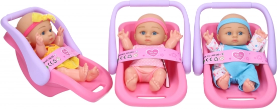 Baba hordozható ülésben 20 cm