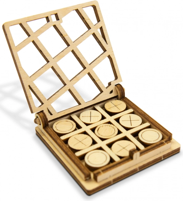 Fa zsebes amőba WOODEN CITY – 3D puzzle
