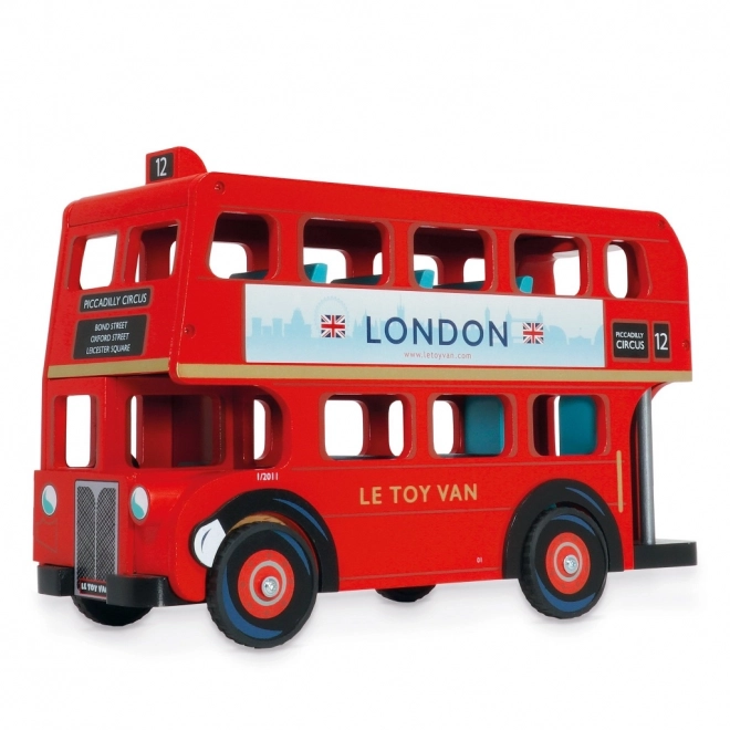 Le Toy Van londoni emeletes busz játék