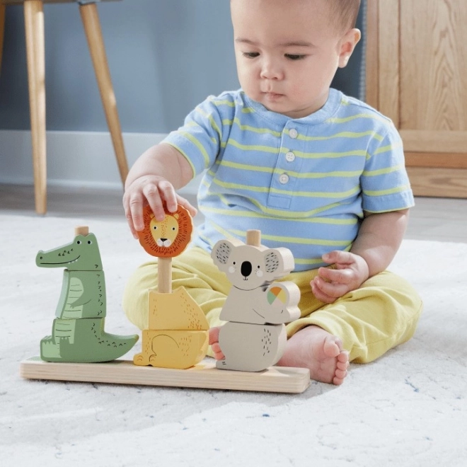 Fisher-Price fa állatok játék - rakd össze és válogass