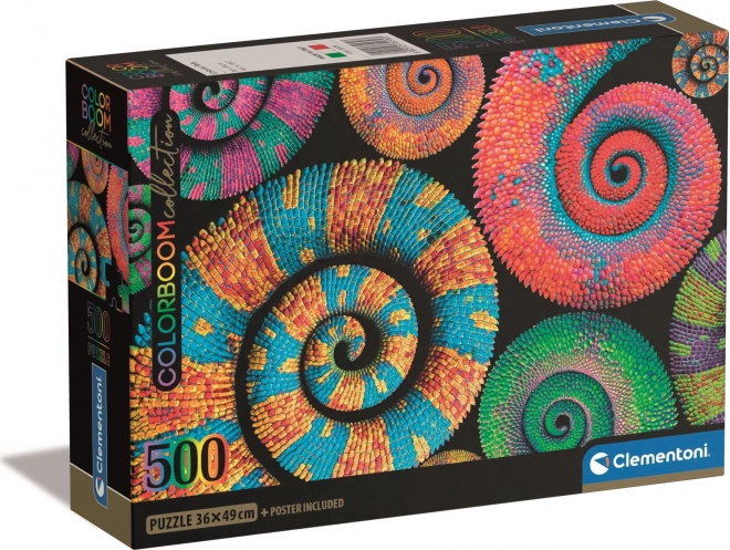 Clementoni Spirál Puzzle 500 darabos kompakt