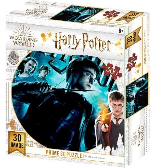 3D Puzzle Harry Potter Griffendél 500 Darabbal