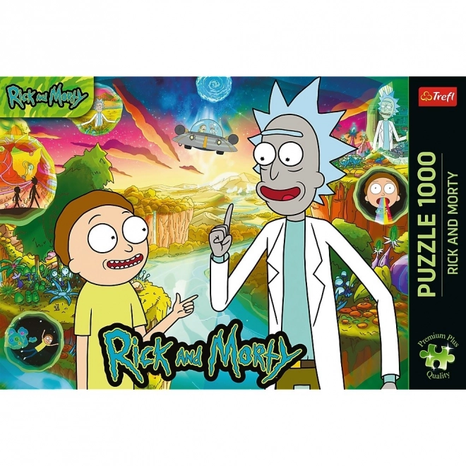 Rick és Morty puzzle 1000 darabos