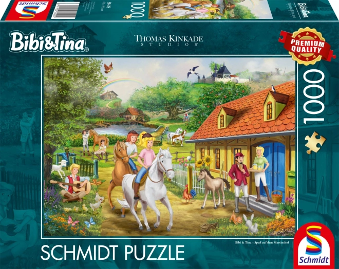 Bibi és Tina: Martin's Farm 1000 darabos puzzle