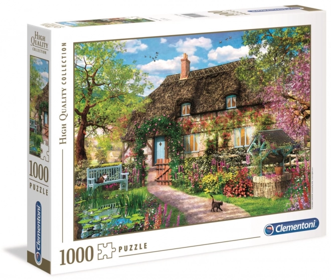 Clementoni házikó előkerttel 1000 darabos puzzle